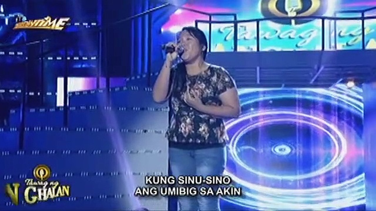 Visayas contender Larra Sumabal sings Joey Albert’sIisa Pa Lamang
