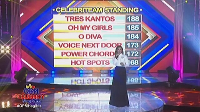 We Love OPM: The Celebrity Sing-Offs Team Standing