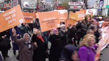 Afyonkarahisar’da Kadına Yönelik Şiddete karşı yürüyüş
