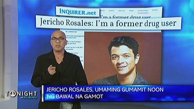 Jericho Rosales admits he used illegal drugs when he was young