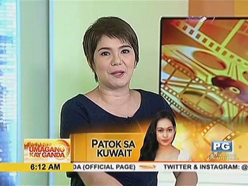 Mercedes Cabral, patok sa Kuwait bilang lead actress sa isang soap opera
