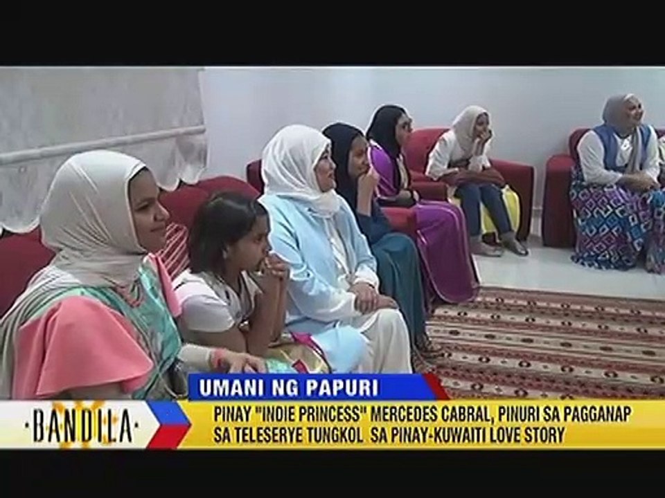 Pinay ""Indie Princess"" Mercedes Cabral, Pinuri sa pagganap sa teleserye tungkol sa Pinay-Kuwaiti lov