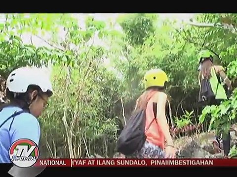 Tara Grets, sinubukan ang adventure sa Masungi Georeserve