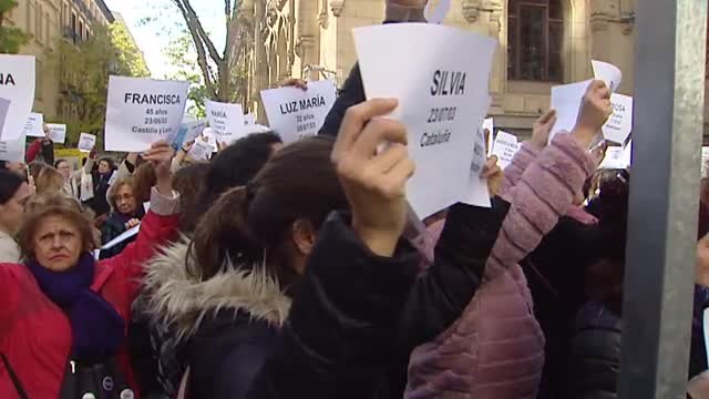 Actos simbólicos en todo el país contra la violencia machista
