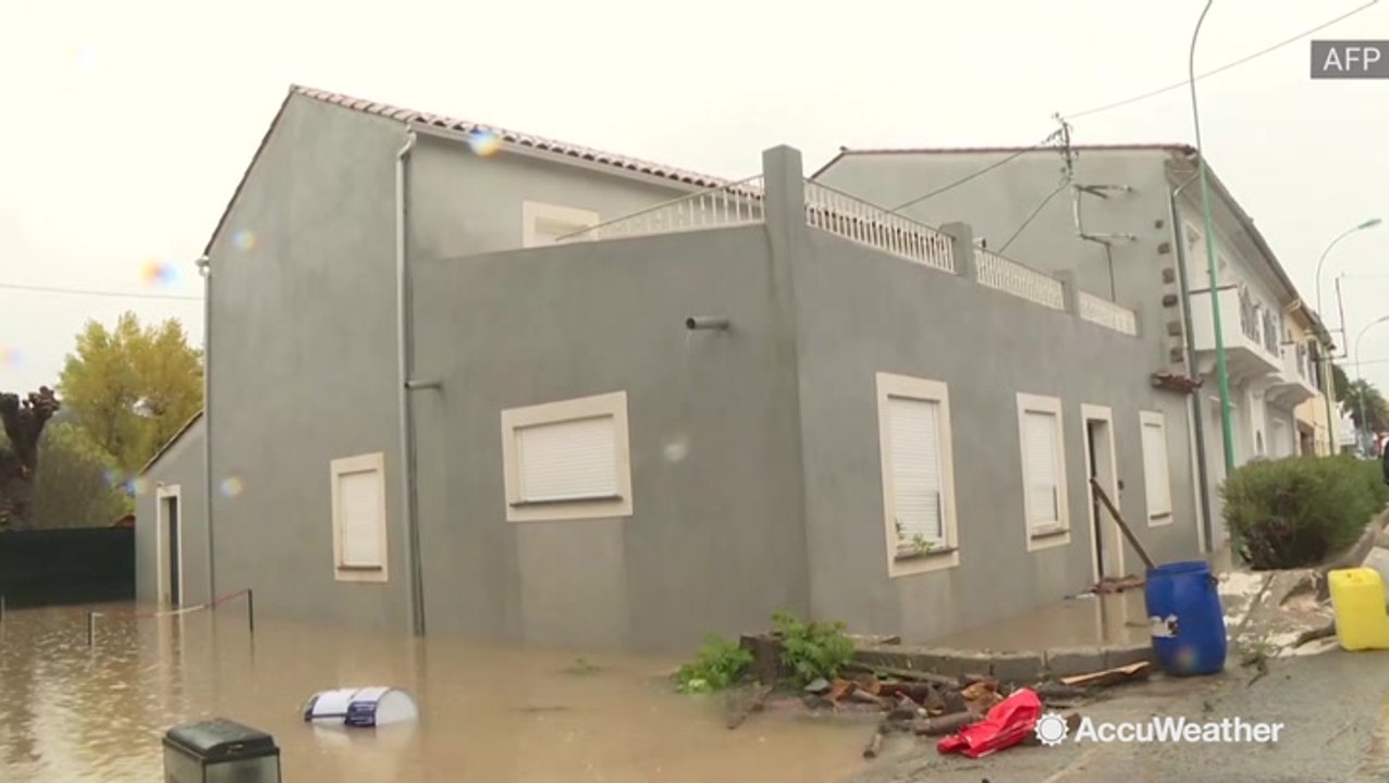 At least two killed as floods sweep through France