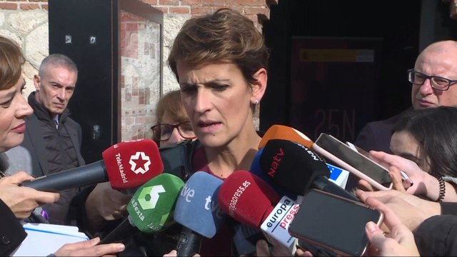 La presidenta de Navarra reclama cuanto antes un Gobierno progresista en España