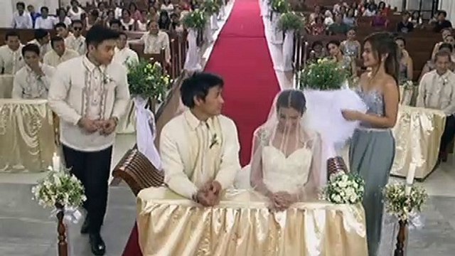 Edwin at Wilma, matagumpay na ikinasal sa isa't isa