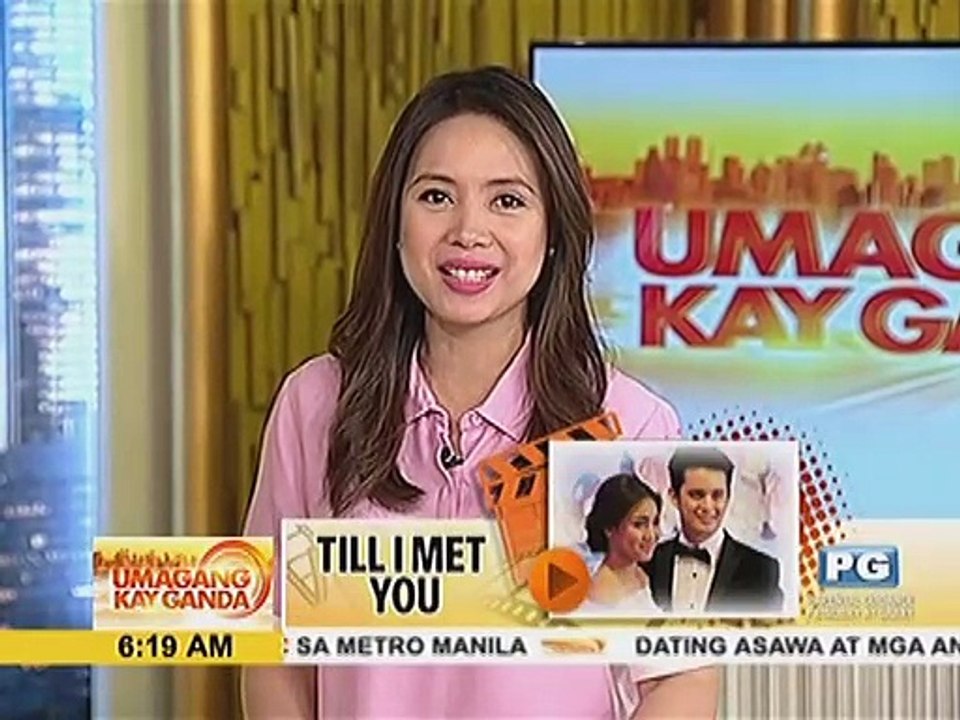 Trailer ng bagong serye ng Jadine na ''Till I Met You', inilabas na