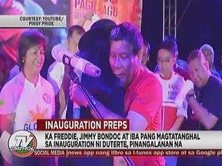 Ka Freddie, Jimmy Bondoc at iba pang magtatanghal sa inauguration ni Duterte, pinangalanan na