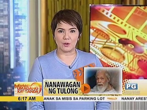 Dick Israel, nananawagan ng tulong matapos masunugan