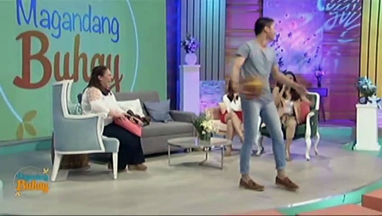 Ronnie, ipinakita ang kanyang Basketball moves