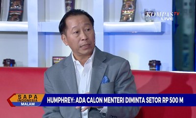 Ditantang Buka Nama Peminta Rp 500 M dari Calon Menteri, Ini Jawaban Humphrey Djemat