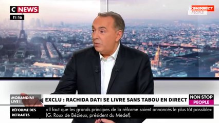 Download Video: Morandini Live – Rachida Dati : grossesse difficile, fausses couches, elle raconte (vidéo)