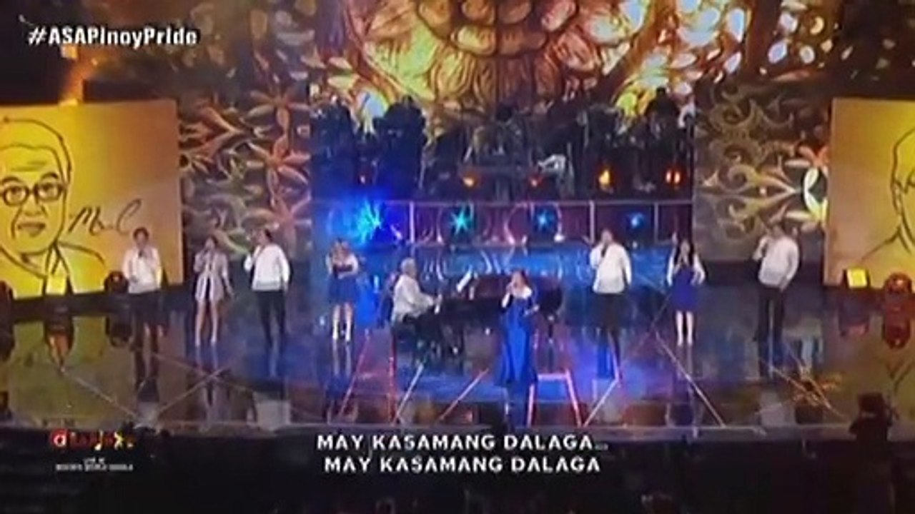 Lea Salonga sings ""Limang Dipang Tao"" on #ASAPinoy