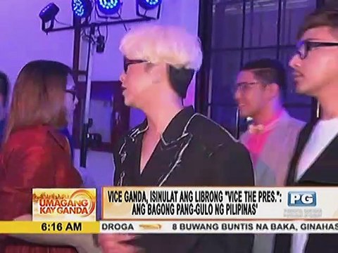 Vice Ganda, isinulat ang librong Vice The Pres.: Ang Bagong Pang-gulo ng Pilipinas