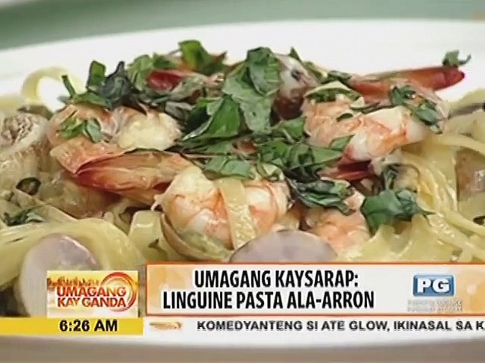 Linguine Pasta ala Arron Villaflor