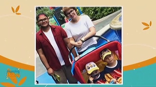 Ang bonding ni Amy sa kanyang anak na si Adi