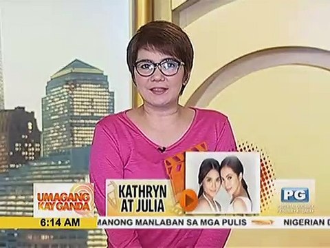 Kathryn Bernardo at Julia Montes, gustong magkaroon ng reunion project