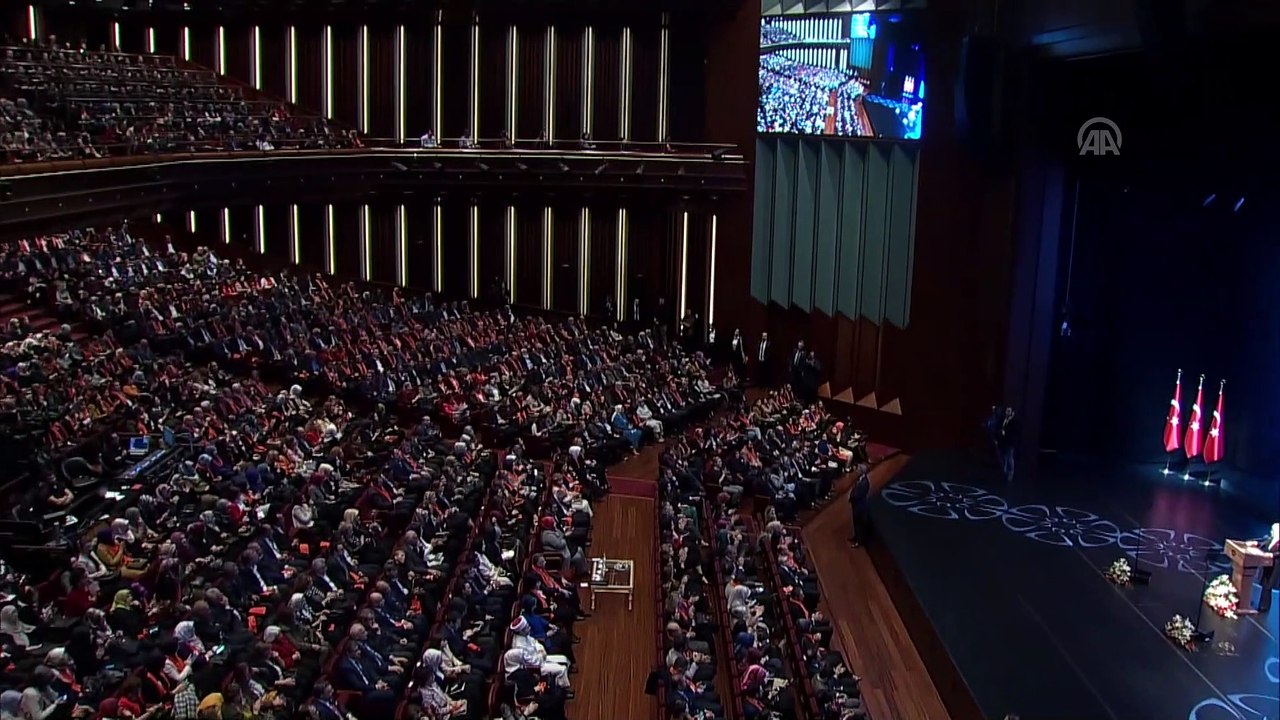 Emine Erdoğan: 'Bir gün gelecek ve hiçbir kadın korku terörü altında bir hayat sürmeyecek' - ANKARA