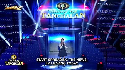 Metro Manila contender Vrenilyn Villaflor sings Frank Sinatra’s New York, New York