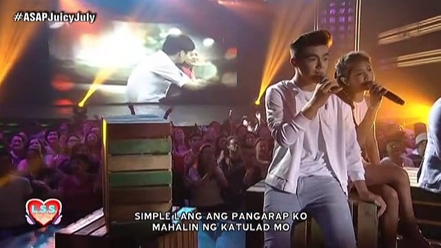 Bailey and Ylona sing Simpleng Tulad Mo on ASAP L.S.S.