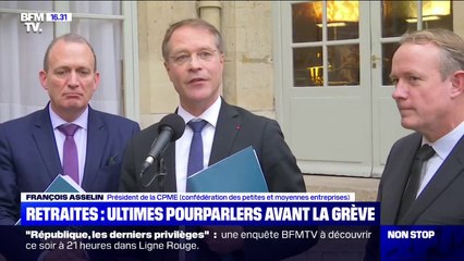 Descargar video: Les partenaires sociaux continuent de dénoncer le flou du gouvernement autour de la réforme des retraites