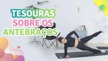 Tesouras sobre os antebraços - Melhor com Saúde