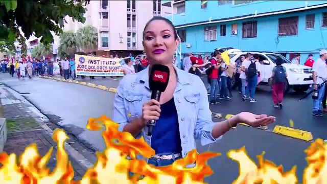 La Made desde Marcha en contra de las reformas constitucionales - Nex Panamá