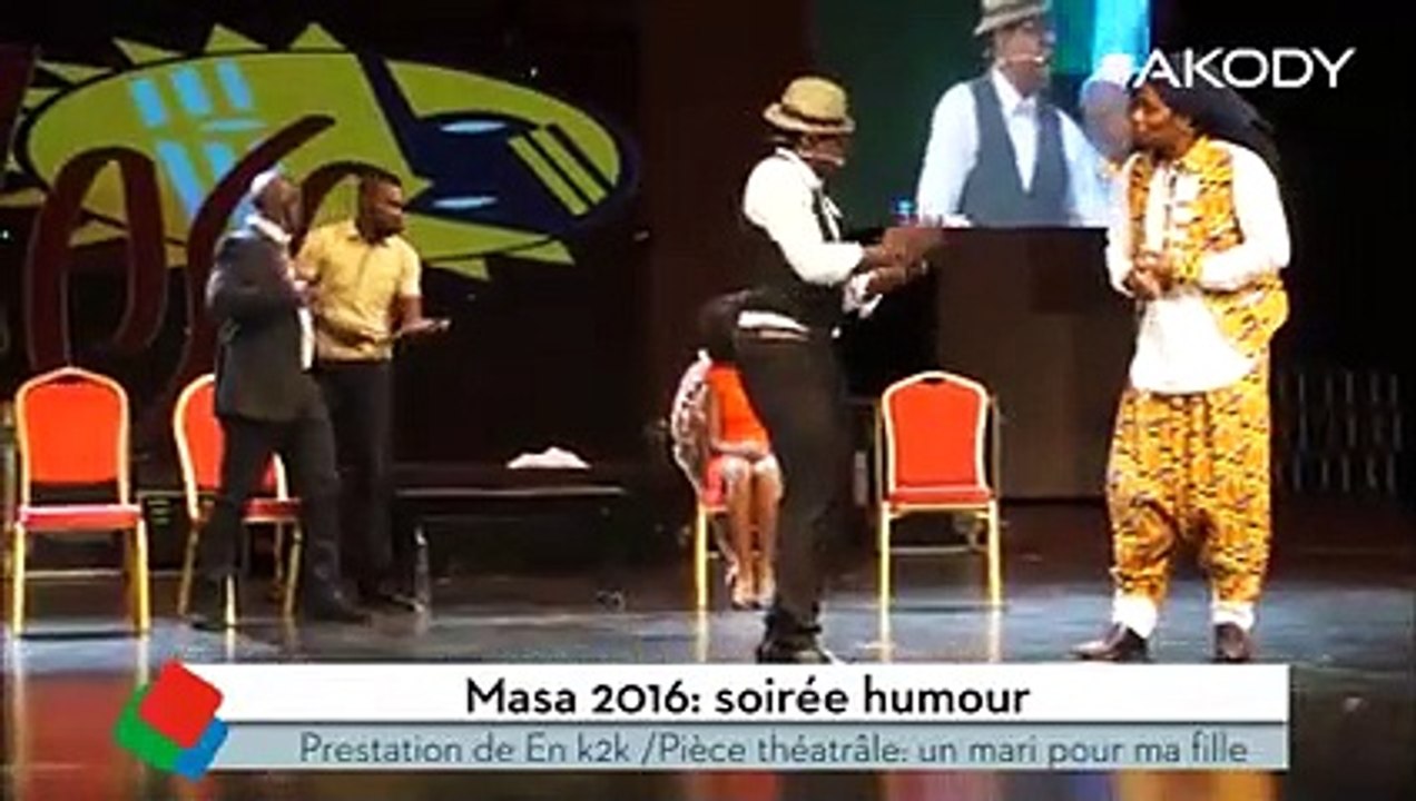 Amiral Enk2k prestation au Masa 2016 sketch 'un mari pour ma fille'