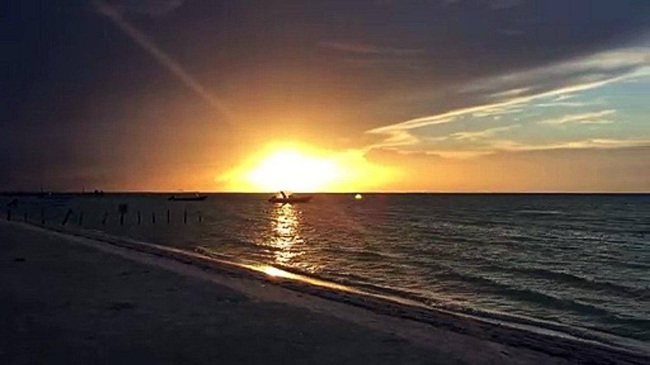 Sunset By The Beach