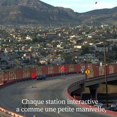 Des ponts de lumière pour relier les États-Unis et le Mexique