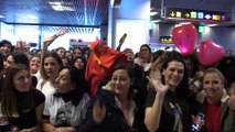 El actor turco Can Yaman desata la locura a su llegada a Madrid