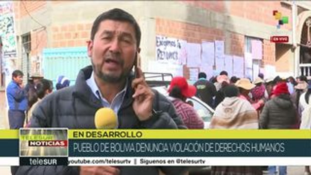 Bolivia: recoge CIDH testimonios de masacre en Senkata