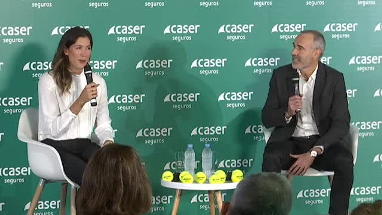 Garbiñe Muguruza: "Rafa es un fuera de serie y Bautista lo ha hecho como un campeón con todo lo que le ha pasado"