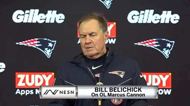 Bill Belichick Gives Special Praise To Marcus Cannon For Effort vs. Cowboys