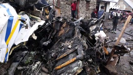 Crash d'un avion en RDC: un habitant témoigne