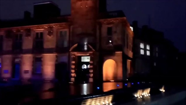Sunderland's Keel Square lit up to raise awareness of violence against women