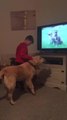 Dog Barks Sadly After Seeing Pictures of Passed Away Dog Mate