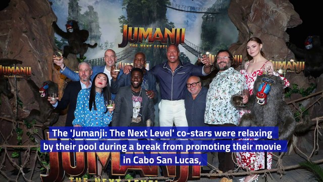 Dwayne Johnson and Danny DeVito Crash Wedding