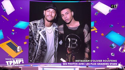 Quand Olivier Rousteing pose avec les plus grandes stars sur Instagram
