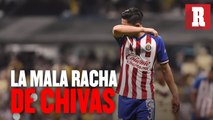 Chivas firmó la peor racha de su historia sin llegar a la Liguilla