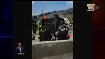 Trágico accidente de tránsito dejó cinco personas heridas en Quito