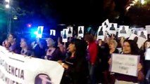 Manifestación en Santa Cruz contra la violencia de género