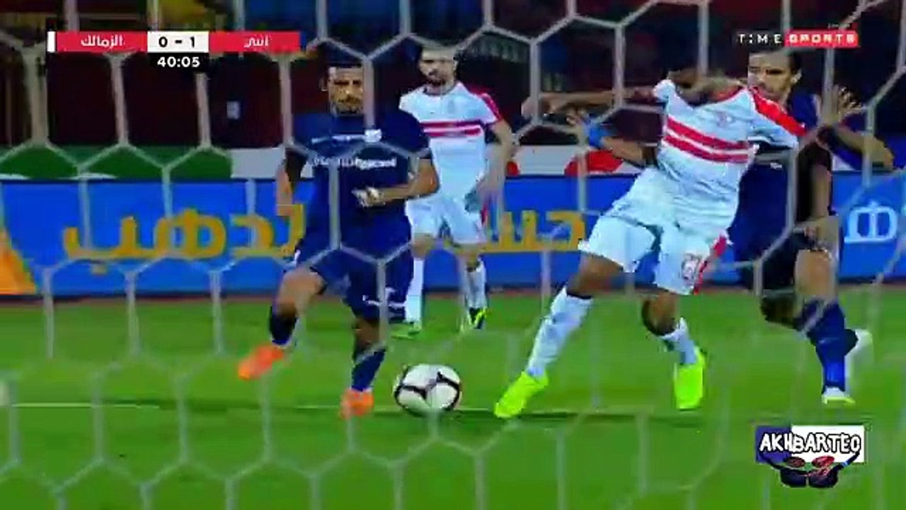 ملخص وأهداف مباراة الزمالك و انبي في1ـ2 الدوري...