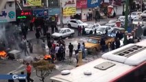 تواصل الاحتجاجات في عدد من المدن الإيرانية وسط تعتيم إعلامي