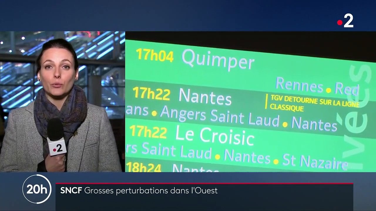 SNCF : une rame en panne perturbe la circulation des trains gare Montparnasse