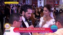 Claudia Martín y Andrés Tovar se casaron este fin de semana en Oaxaca