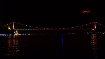 Kadına yönelik şiddete dur demek için istanbul turuncuya büründü-2