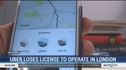 Uber Loses License to Operate in London