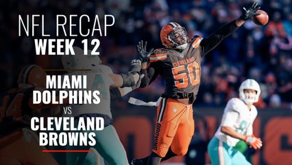 Week 12: Dolphins v Browns